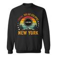 Vintage Total Solar Eclipse 2024 Totality 040824 New York Sweatshirt