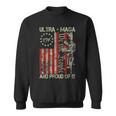 Vintage Ultra Maga Old American Flag 1776 We The People Usa Sweatshirt