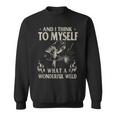 Vintage Welding For Dad Blacksmith Worker On Back Sweatshirt