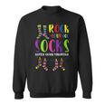 Vintage World Down Syndrome Day Rock Your Socks Awareness Sweatshirt