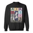 In My Volleyball Era Retro Vintage Volleyball Sport Game Day Sweatshirt