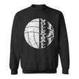 Volleyball Papa Geschenke Familie Matchingolleyballatertag Sweatshirt