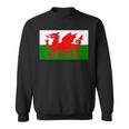 Wales Cymru 2021 Flag Love Soccer Football Fans Or Support Sweatshirt