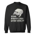 Wann Bubatz Legal Meine Kerle Retro Sweatshirt