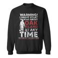 Warning Oak Island Metal Detecting Sweatshirt