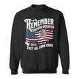 We Wear Red Friday Military Support Our Troops Deployment Sweatshirt