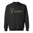 Wedding Bachelor Party Groom Camouflage Sweatshirt