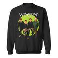 Weezer Green Album Circle Sweatshirt