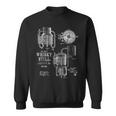 Whisky Still Patent Vintage For Whisky Fans Sweatshirt