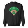 Who's On First Baseball Game Play Sport Fan Playing Sweatshirt