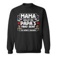 Willst Du Papa's Frau Sein Hochzeitsantrag Marriage Proposal Sweatshirt