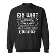 Wirt Betriebswirt Gasthot Gastronome Sweatshirt