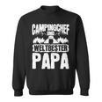 Wohnwagen Campingurlaub Bester Papaatertag Campen Sweatshirt