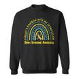 World Down Syndrome Day Awareness National T21 Month Rainbow Sweatshirt