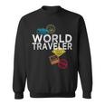 World Traveler Passport Stamp For And Women Sweatshirt