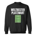 Worlds Best Platzwart Greenkeeper Football Pitch Sweatshirt