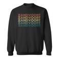 Zandvoort Aan Zee Netherlandsintage Retro Holiday Sweatshirt