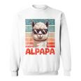 Alpapaatertag Bester Papa Alpaka Raglan Sweatshirt