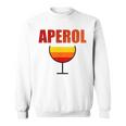 Aperol Spritz Love Summer Malle Vintage Drink Sweatshirt