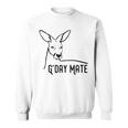 Australia G'day Mate Kangaroo Australian Symbol Sweatshirt