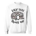 Back That Thing Up Camping Leopard Camper Sweatshirt