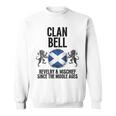 Bell Clan Scottish Family Name Scotland Heraldry Sweatshirt
