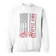 Bmx Dad Patriot Freestyle Bike Father's Day Usa Sweatshirt