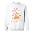 Children's Ich Werde Wieder Große Schwester Verkunden Sweatshirt