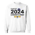 Class Of 2024 Congrats Grad 2024 Congratulations Graduate Sweatshirt