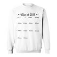 Class Of 2035 Graduation With Space For Handprints Sweatshirt