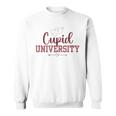 Cupid University Valentine's Day Hearts And Love Wedding Sweatshirt