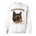 Cute Calico Cat Happiness Is A Tortoiseshell Cat Sweatshirt