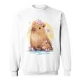 Cute Capybara Capybara Lover Sweatshirt