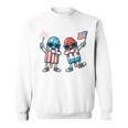 Cute Popsicle American Flag 4Th Of July Patriotic Summer Boy Sweatshirt