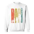 Dad Hoch 3Ater Papa Mit 3 Kinder Künstler Maler Lackierer Sweatshirt