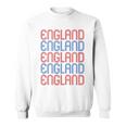 England 24 English Retro Sports Fans 2024 Vintage Classic Sweatshirt
