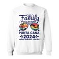 Family Vacation Punta Cana 2024 Matching Family Group Summer Sweatshirt