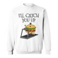 Fast-Food-Burger Fitness-Läufer Lustig Sweatshirt