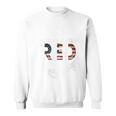 On Fridays We Wear Red Remember Everyone Deployed Navy Sweatshirt