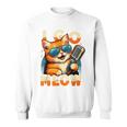 Cat Owner I Go Meow Singing Cat Meme Cat Lovers Sweatshirt