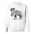 Laughing Hyena Lol Animal Pun Sweatshirt