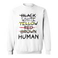 Gegen Rassismus No Racism Human Sweatshirt