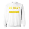 Go Navy Beat Army Morse Code Sweatshirt