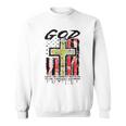 God Gave His Hardest Battles To His Toughest Soldiers Sweatshirt