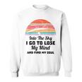 Hang Gliding Into The Sky I Go To Find My Soul Sweatshirt