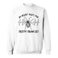 My Heart Beats For Big Creepy Crawlies Big Spider Sweatshirt