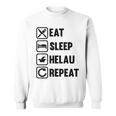 Helau Carnival Eat Sleep Repeat Carnival Carnival Sweatshirt
