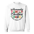 Hernandez Family Name Christmas Matching Surname Xmas Sweatshirt