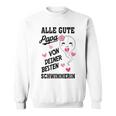 Herren Alles Gute Papa Wünscht Dir Deine Bester Swimmer S Sweatshirt