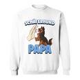 Herren Schäferhund Hund Papa Raglan Sweatshirt